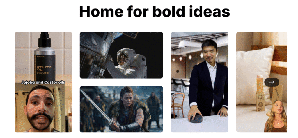 invideo ai clip maker