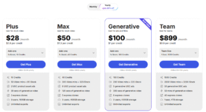 Invideo ai pricing