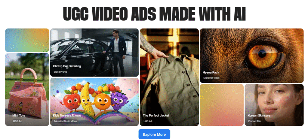 Invideo AI UGC Ads