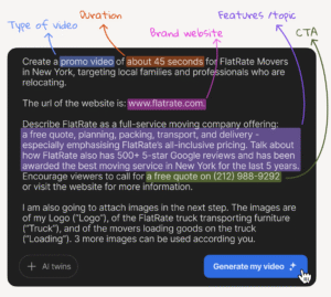 Marketing Videos in InVideo AI